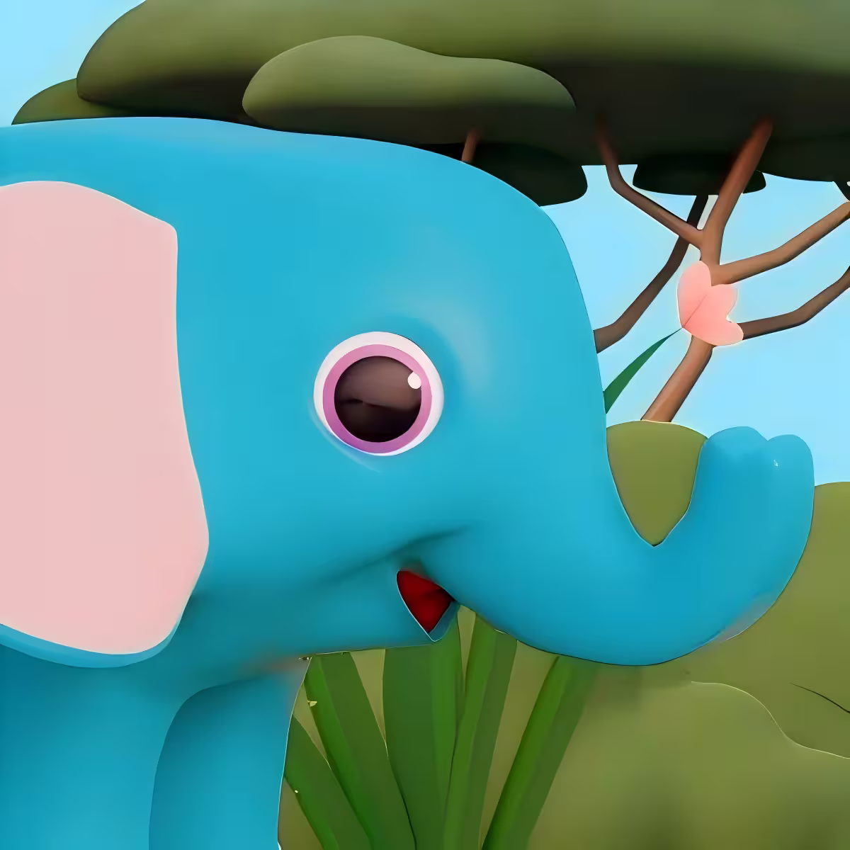 Baby Elephant 🐘 ｜ Get Up And Move Song for Kids! ｜ Super Simple Songs